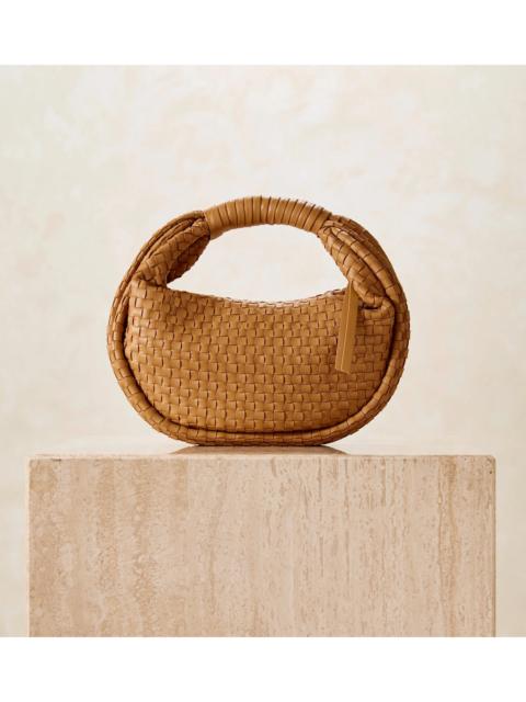 Cleobella SANTIAGO MINI HOBO BAG | DARK TAN
