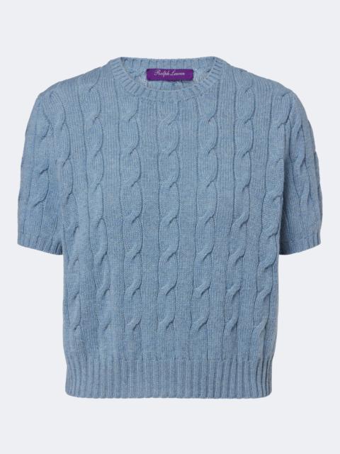 Ralph Lauren Cable-knit cashmere sweater