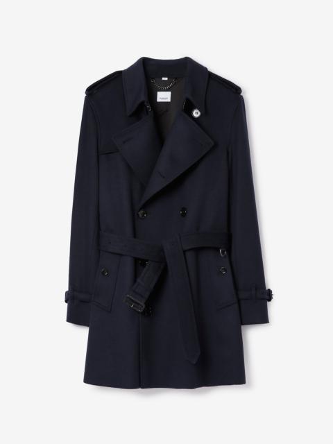 Burberry Wool Cashmere Wimbledon Trench Coat