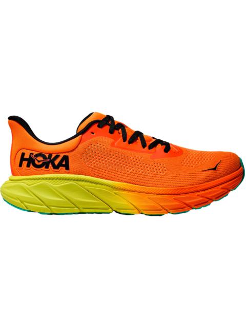 Hoka One One Arahi 7 Electric Tangerine Black