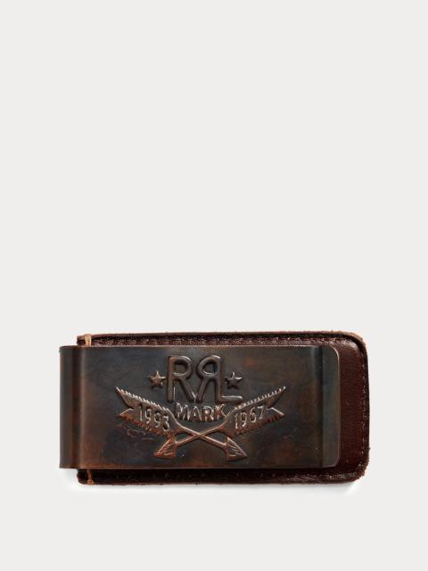RRL by Ralph Lauren Tooled-Leather Money Clip