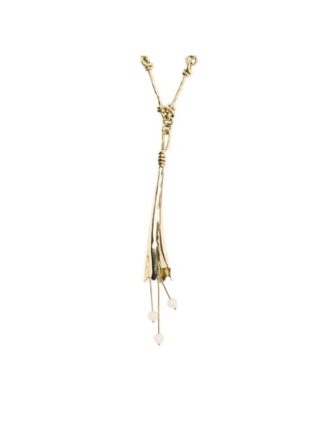 ULLA JOHNSON Palila bead-embellished necklace