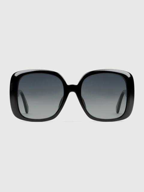 Specialized fit square sunglasses with Web