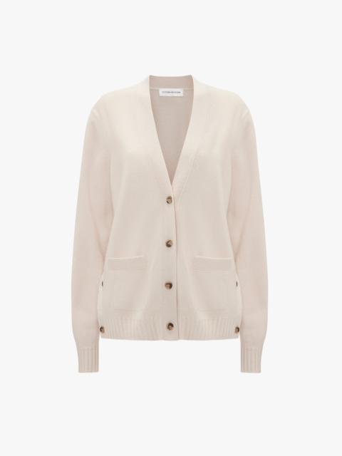 Double Layer Cardigan In Ivory