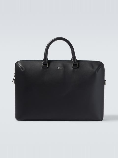 ZEGNA Leather briefcase