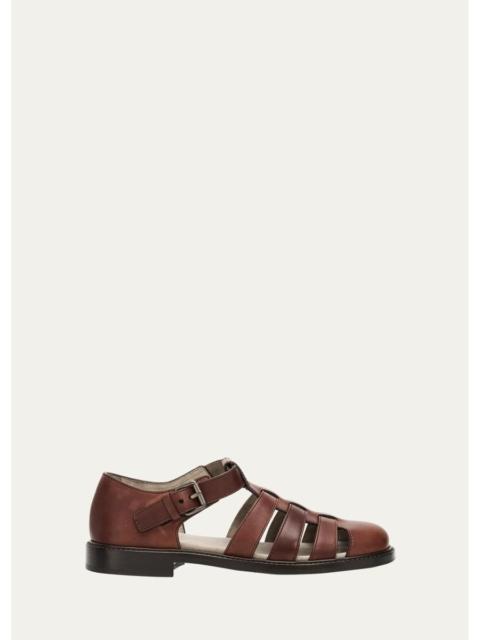 Church's Kelsey Leather Fisherman Sandals