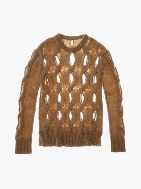 Helmut Lang CABLE KNIT SWEATER