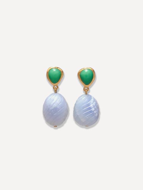 24ct Gold-Plated Andalusia Drop Earrings