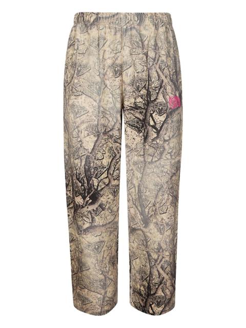 BILLIONAIRE BOYS CLUB camouflage-print logo-detail track pants