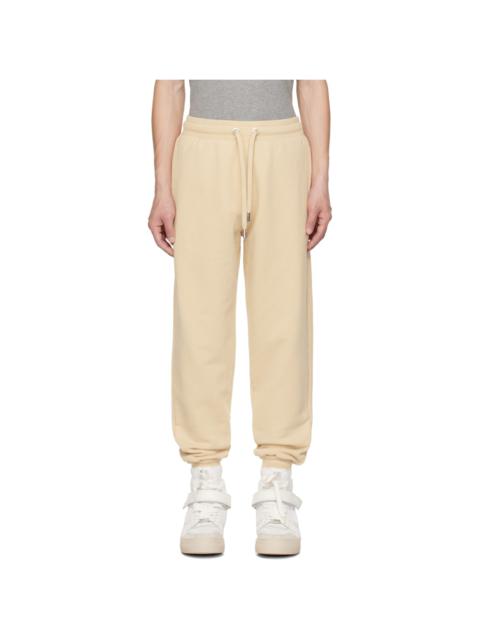 AMI Paris Beige Ami de Cœur Sweatpants
