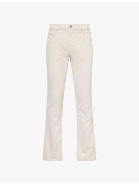 PAIGE Transcend Normandie Straight Stretch-Denim Jeans