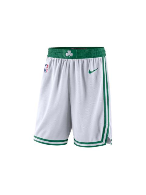 Nike NBA Boston Celtics Association Edition Swingman Dri-FIT Shorts White/Green