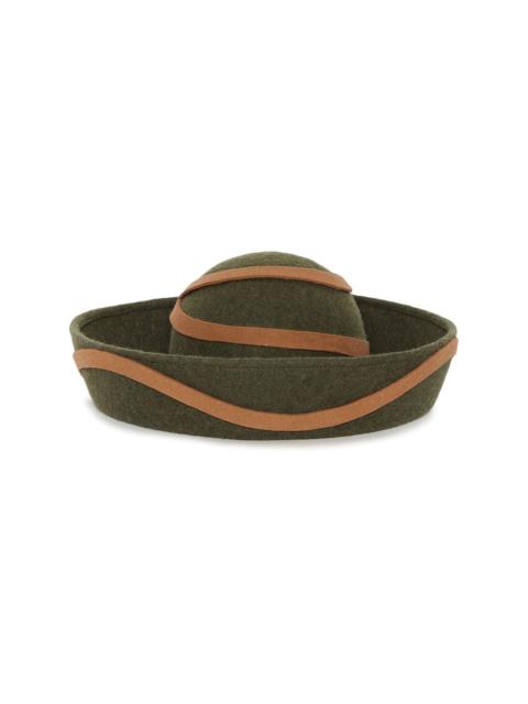 Sigmar ribbon-band fedora