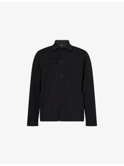 7 For All Mankind Patch-Pocket Woven Overshirt