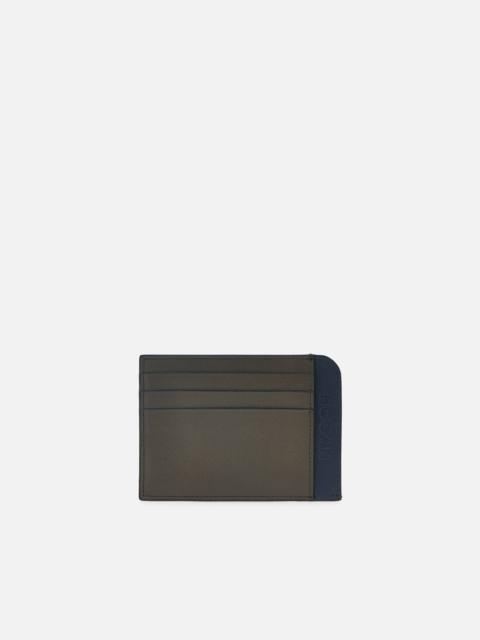 HOGAN Credit Card Holder Grey Blue