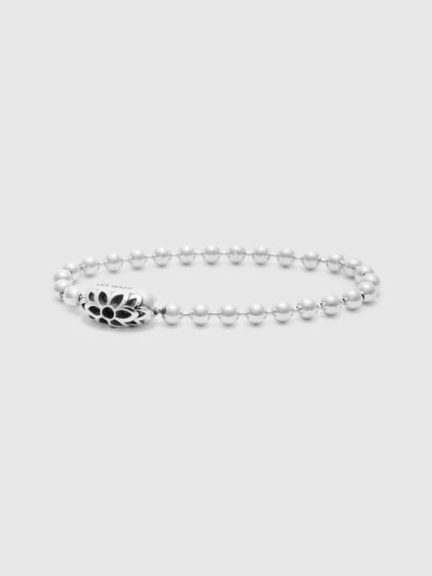 GOOD ART HLYWD Triple Cutout Poplock Bracelet Size B in Sterling Silver