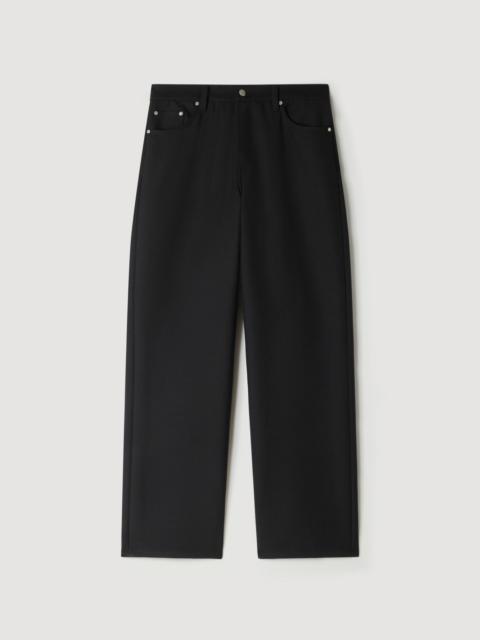 Sandro STRAIGHT-LEG 5-POCKET TROUSERS