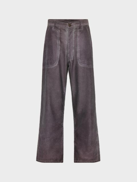 Maison Margiela Double-Dyed Workwear Trousers