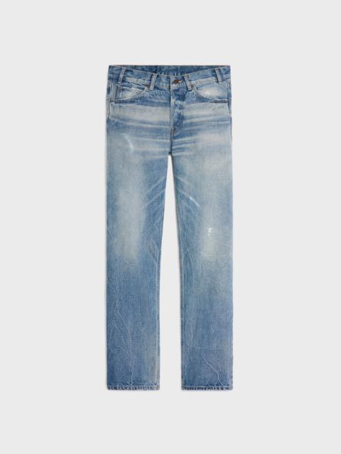 CELINE kurt jeans in summer dazed wash denim