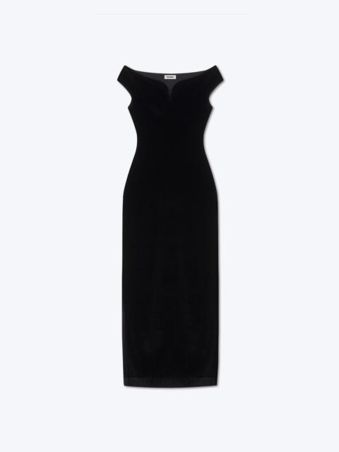Nanushka LUCY - Bardot dress - Black