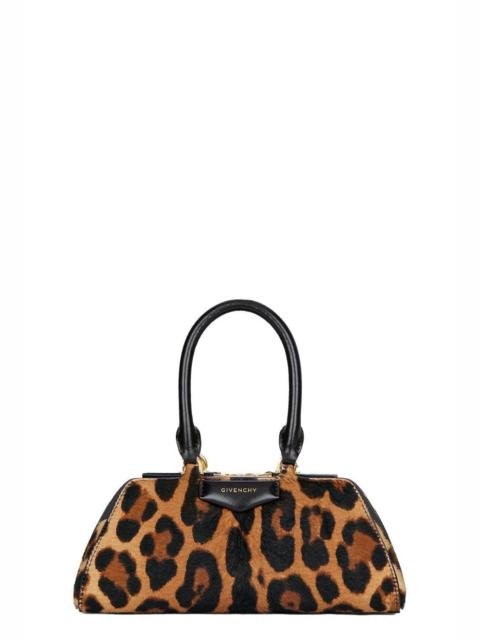 Givenchy Mini Antigona East West Bag - Black Beige