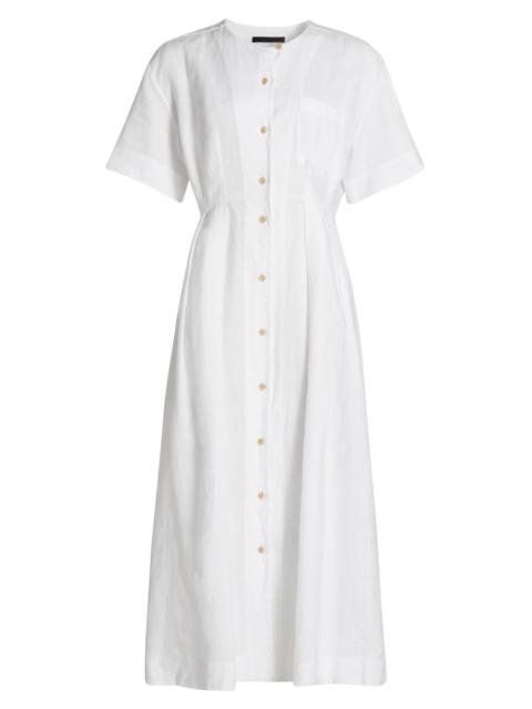 Jenni Kayne Women's Day Linen Midi-Dress - White