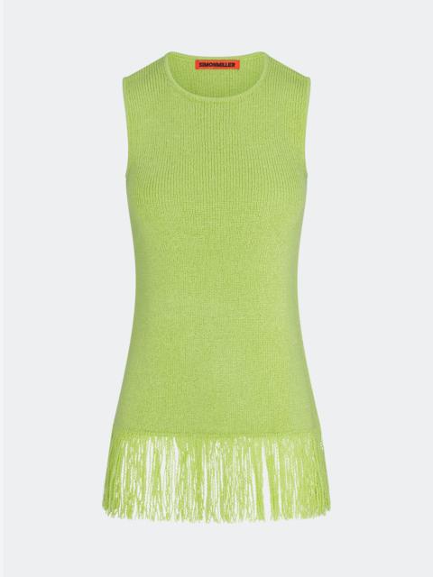 SIMONMILLER Lisel Knit Top In Lime