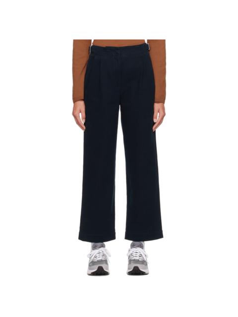 A.P.C. Navy Jodie Trousers