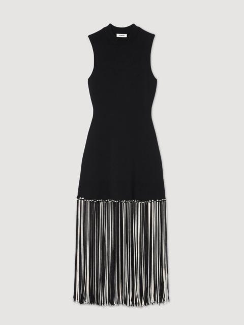 Sandro FRINGED DRESS