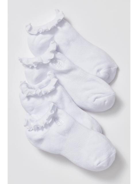 FREE PEOPLE FP Movement Ruffle Sneaker Sock 2-Pack