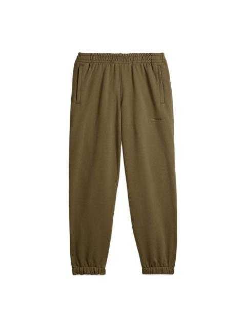 adidas originals x Pharrell Williams Crossover Solid Color Straight Casual Sports Long Pants Unisex 