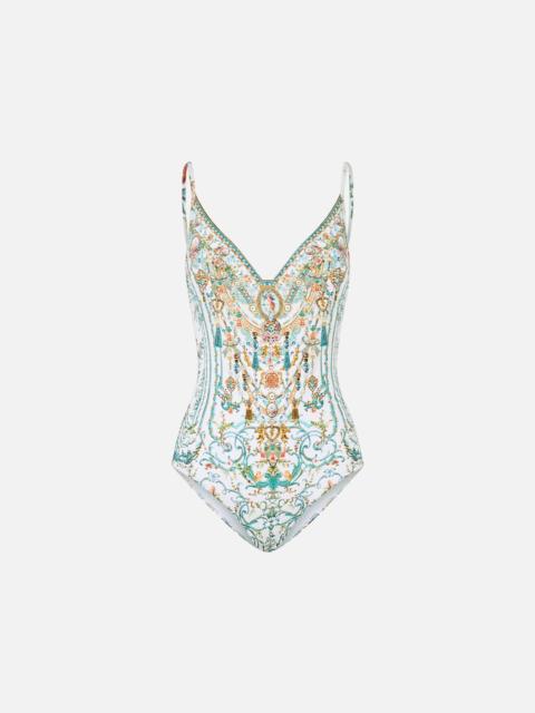 CAMILLA V NECK UNDERWIRE ONE PIECE W SCOOP BACK BALLAD OF THE BIBLIOTHÈQUE