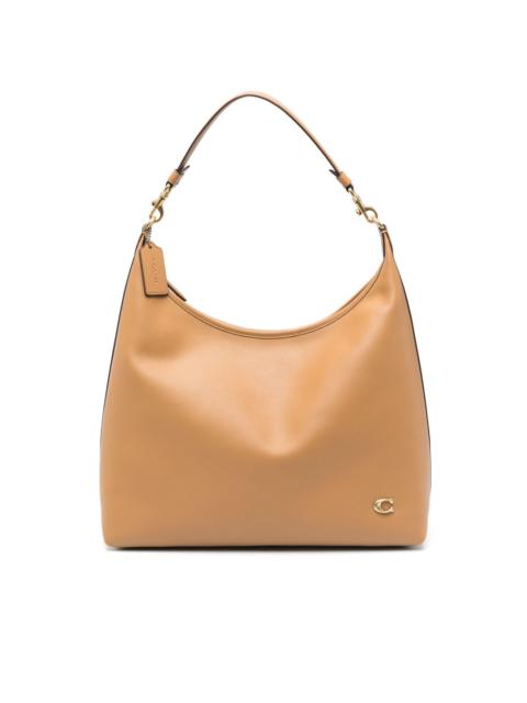 COACH leather shoulder bag