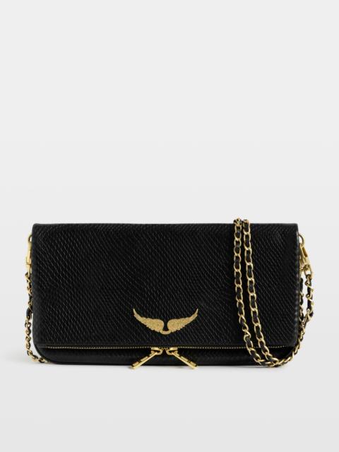 Zadig & Voltaire Rock Soft Wild Clutch