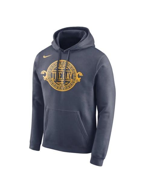 Nike NBA Golden State Warriors Hoodie GS "Navy" 9Z2B7BAZQ WAR