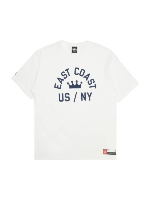 Stussy East Coast Crown US/NY Tee 'White'