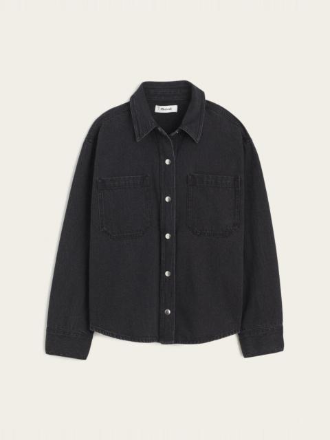 Madewell Shirt-Jacket in Airy Denim