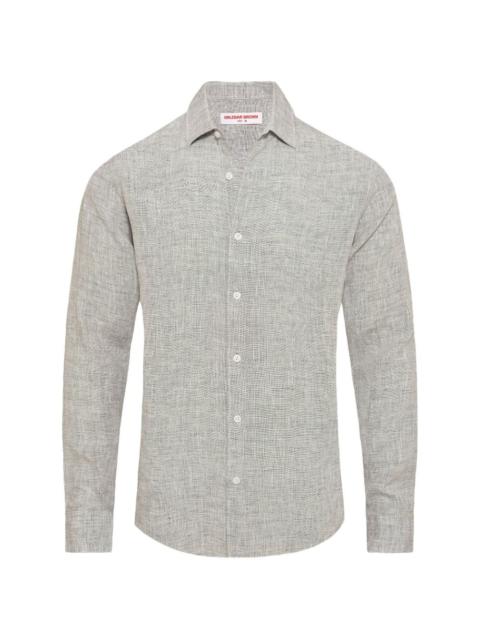 ORLEBAR BROWN Giles linen shirt