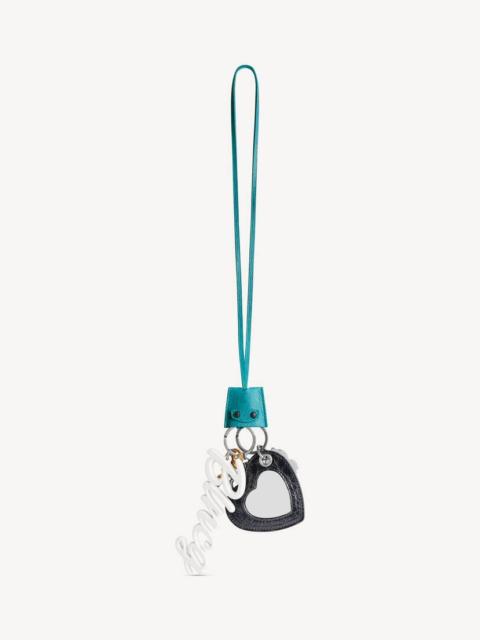 BALENCIAGA Women's Le City Charm Heart in Turquoise