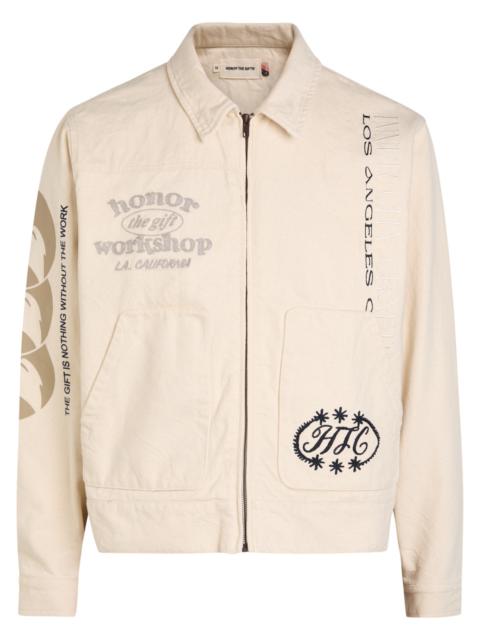 HONOR THE GIFT Honor The Gift Embroidered Denim Jacket