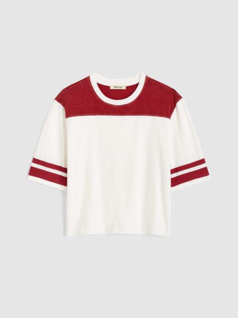 Madewell The Relaxed Varsity Tee in Vintage Jersey