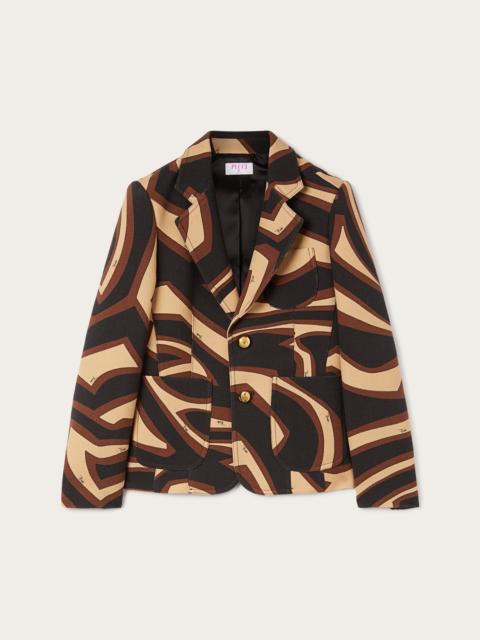 PUCCI LABIRINTO PRINT GRAND POUDRE JACKET