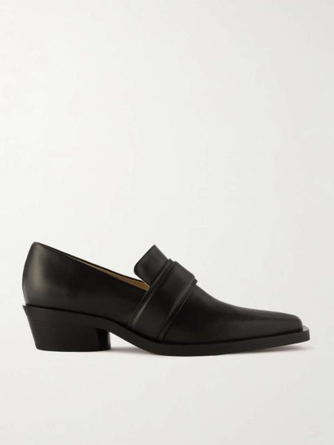 Proenza Schouler Bronco leather loafers