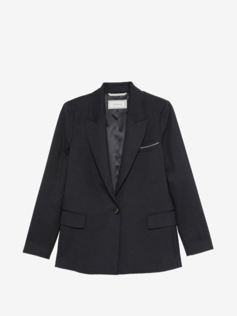 PESERICO single-breasted tailored blazer