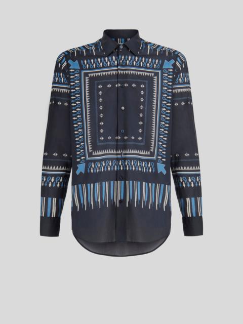 Etro BANDANA PRINT COTTON SHIRT
