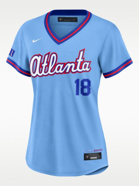 Nike Mike Yastrzemski Atlanta Braves City Connect Women's Nike MLB Stadium Jersey