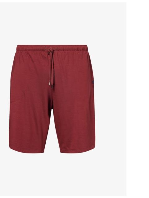 Derek Rose Basel drawstring waistband straight leg relaxed fit stretch-modal shorts