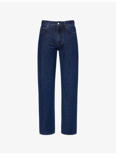 Totême Low Straight-Leg Denim Jeans
