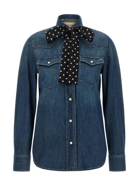 Valentino Valentino Garavani Denim Shirt
