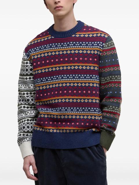 Barbour Fairisle-patterned sweater